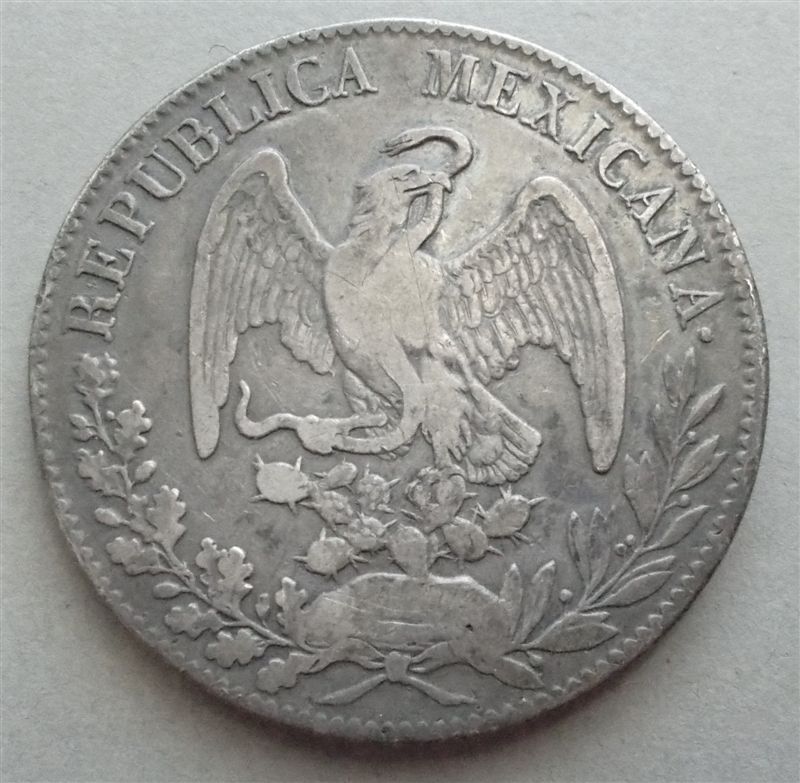 1832-Durango-8-Reales,-M/L